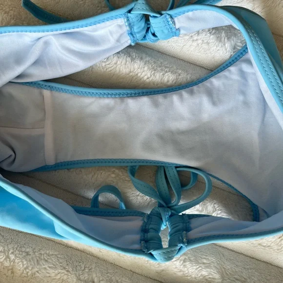 String Halter Top Triangle Bikini Set! - Picture 7 of 8